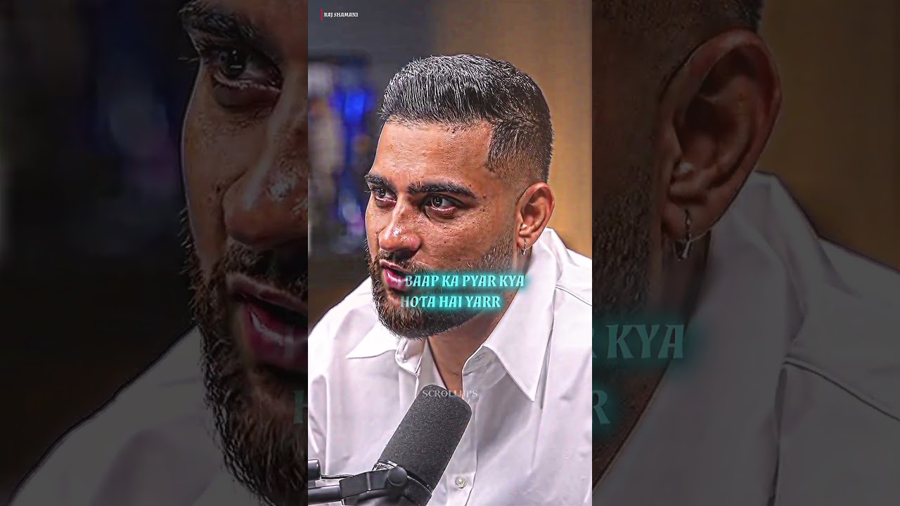 Karan Aujla Cried While Talking About His Mother 💔😢 @rajshamani #shorts