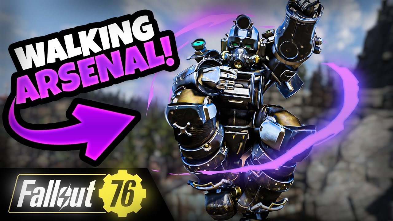 The Best POWER ARMOR - Legendary EXCAVATOR!!! - Fallout 76 Steel Reign