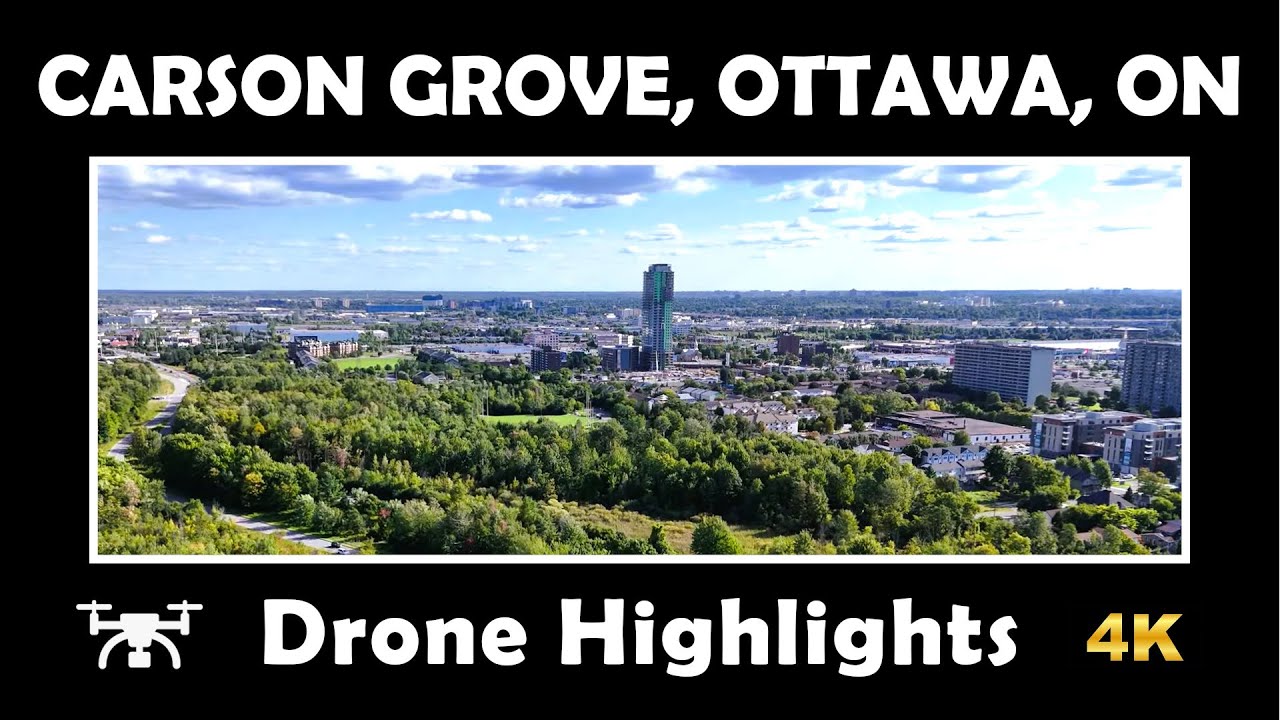 ✨ Carson Grove, Ottawa, Ontario in 4K | DJI Mini 4 Pro Aerial Highlights ✈️
