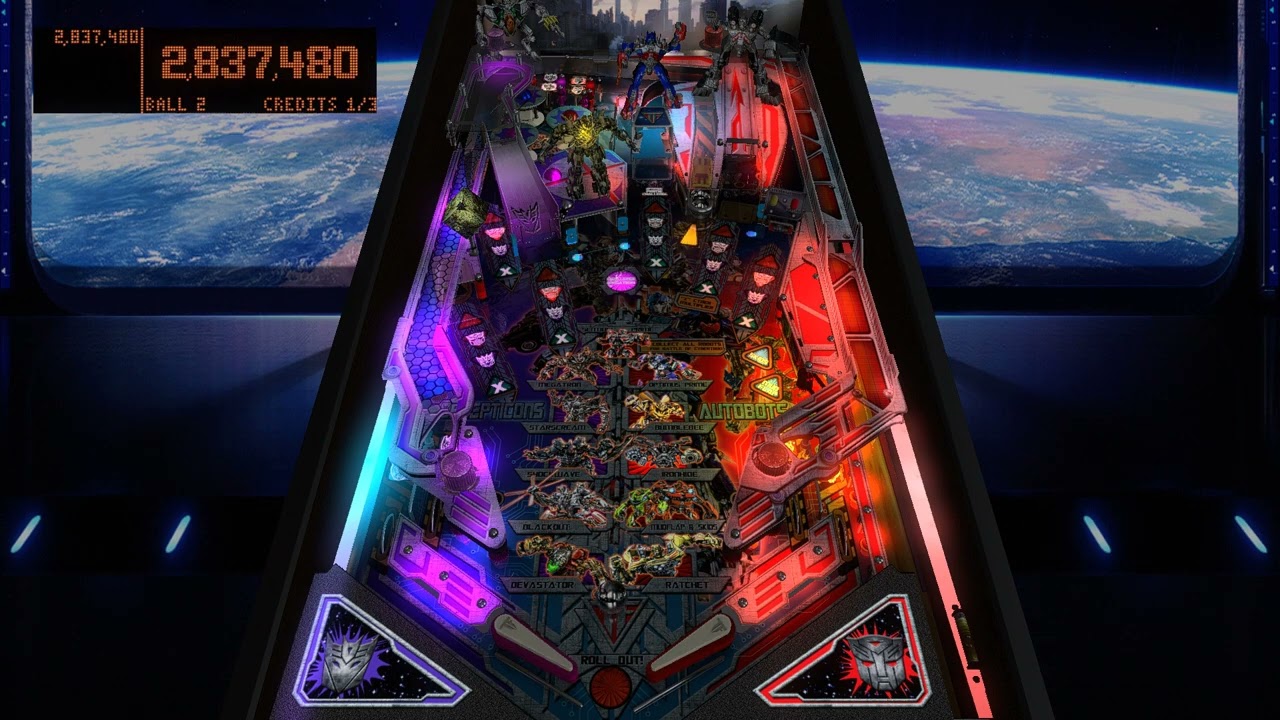 Transformers Pro (Stern 2011) 2.0 - By RobbyKingPin - Pinball VPX
