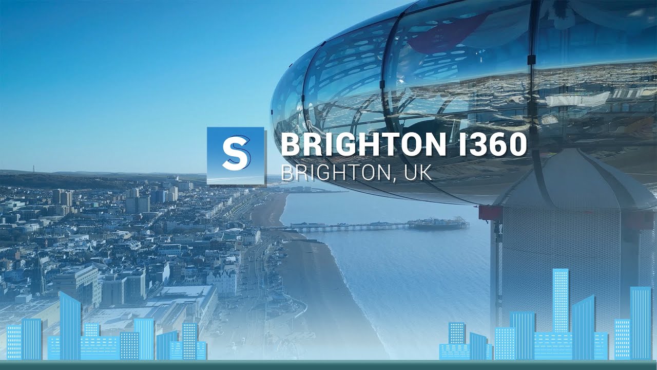 Brighton: Brighton i360, January 2025, Aerial 4K Drone View/01