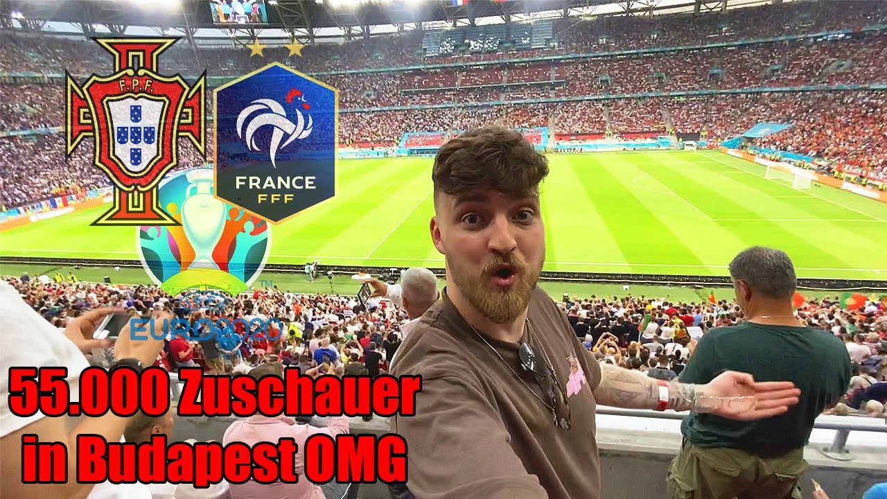 Portugal vs. Frankreich - VIP EM-Stadionvlog 🇵🇹🇫🇷 | VOLLES STADION IN BUDAPEST OMG | ViscaBarca