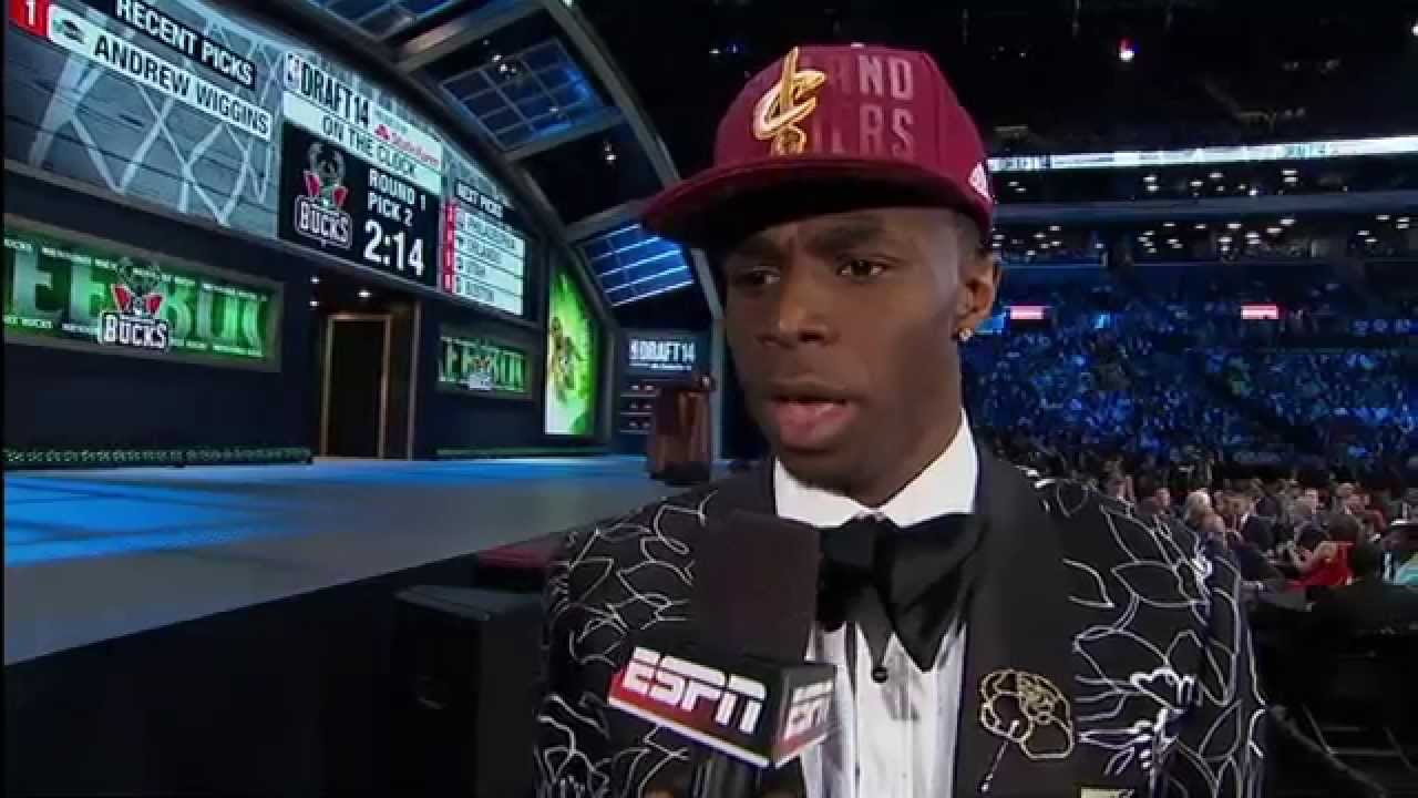 The Cavaliers Select Andrew Wiggins with the Number 1 Pick!