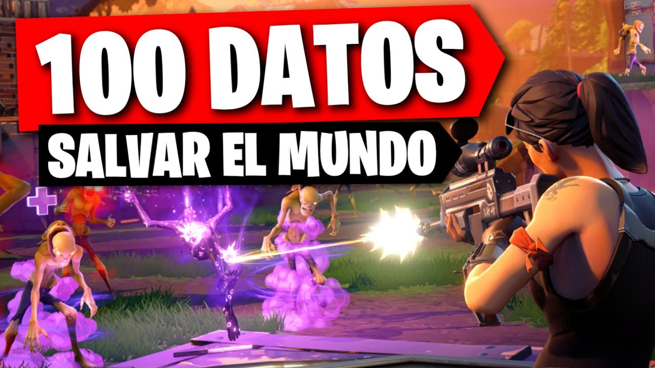 🤯 100 Datos Curiosos | Fortnite Salvar el Mundo