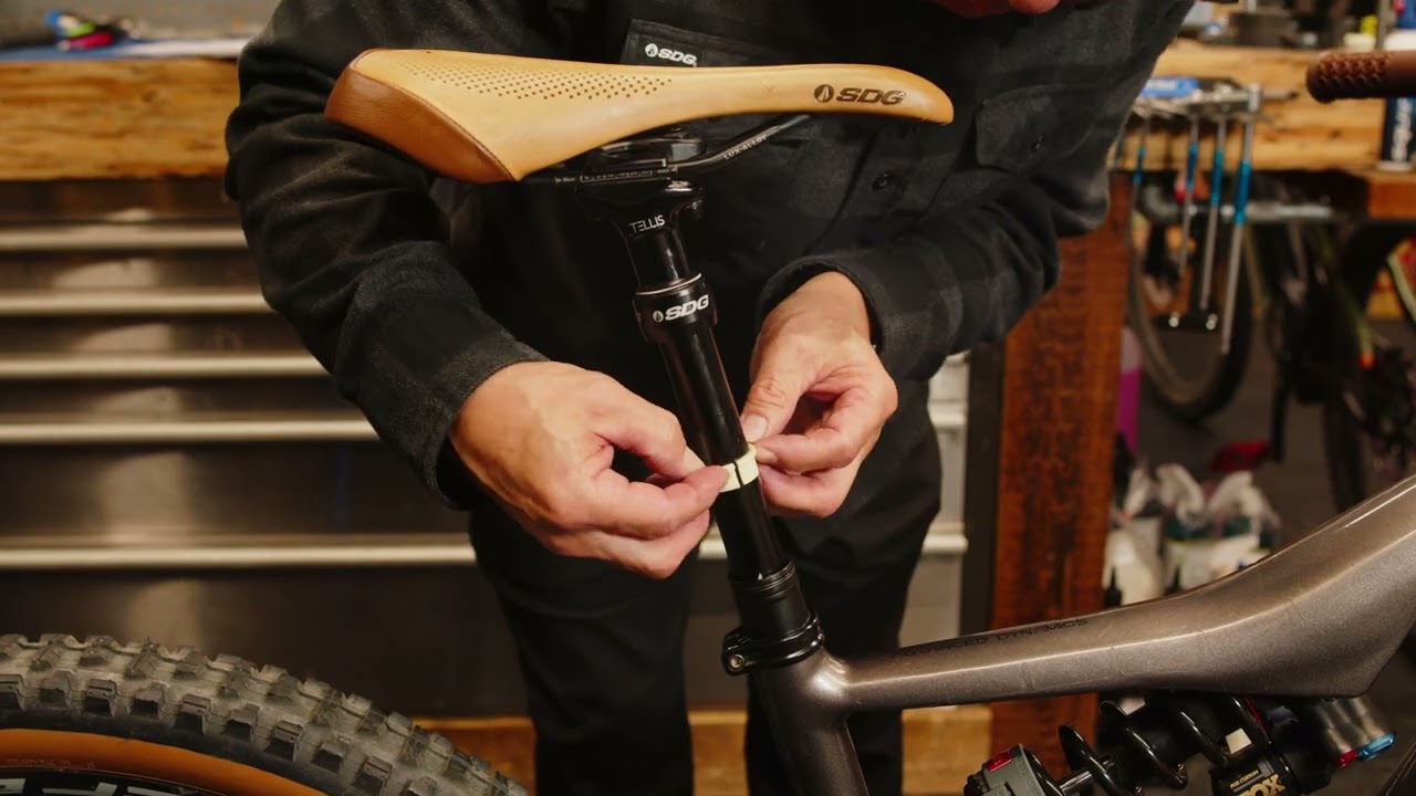 Tellis Adjustable Dropper Post Quick Lube Procedure.
