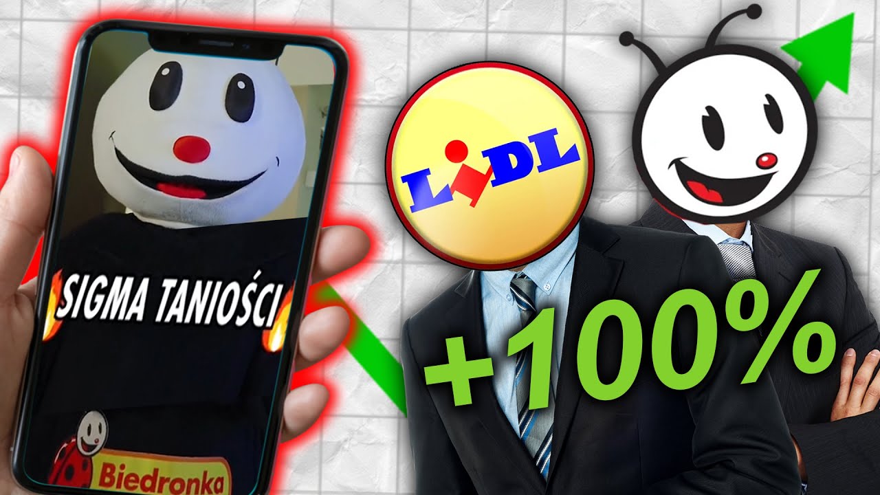NAJDZIWNIEJSZY marketing LIDLA i BIEDRONKI