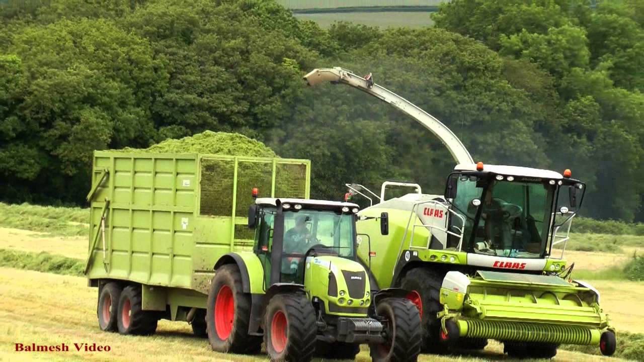 Silaging with NEW Claas Jaguar 860.