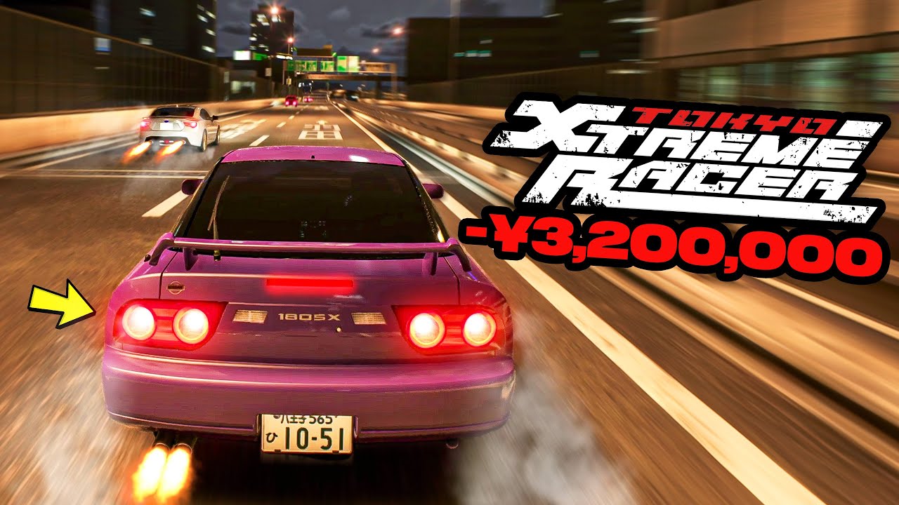 Tokyo Xtreme Racer 2025 - Spending ¥3,200,000 on a Nissan 180SX!