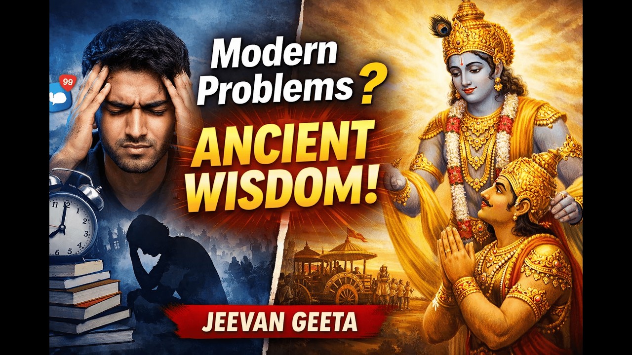 Modern Problems? Ancient Wisdom! | Life Lessons for Today | Jeevan Geeta #JeevanGeeta#BhagavadGita