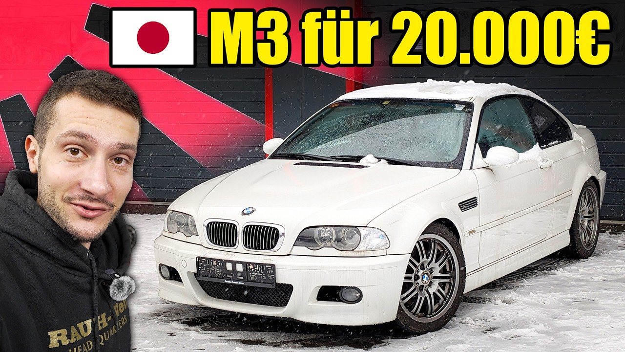 20.000€ für meinen neuen BMW E46 M3 Japan-Import