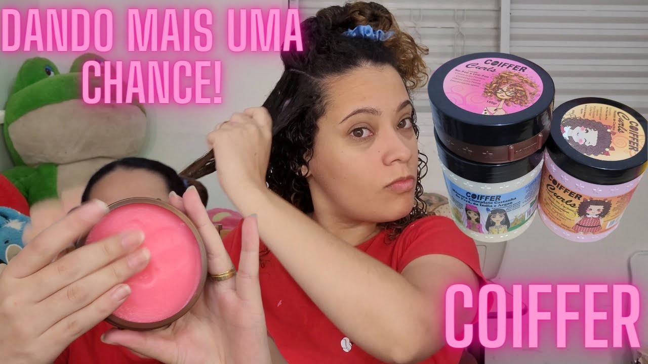 Creme mais denso que já usei na vida Rotina com Coiffer Tratamento e Finalização