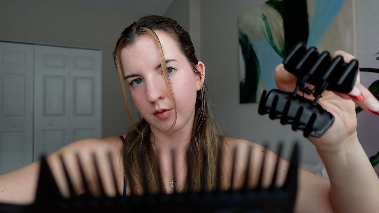 ASMR | Pampering You *country accent* (skincare, water globes, hair clipping) personal attention