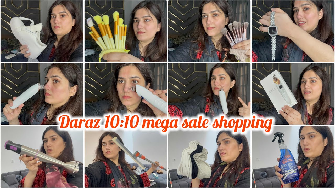 Daraz 10:10 Mega Sale Shopping | free delivery 🚚 | Huge discounts on Daraz Sale 