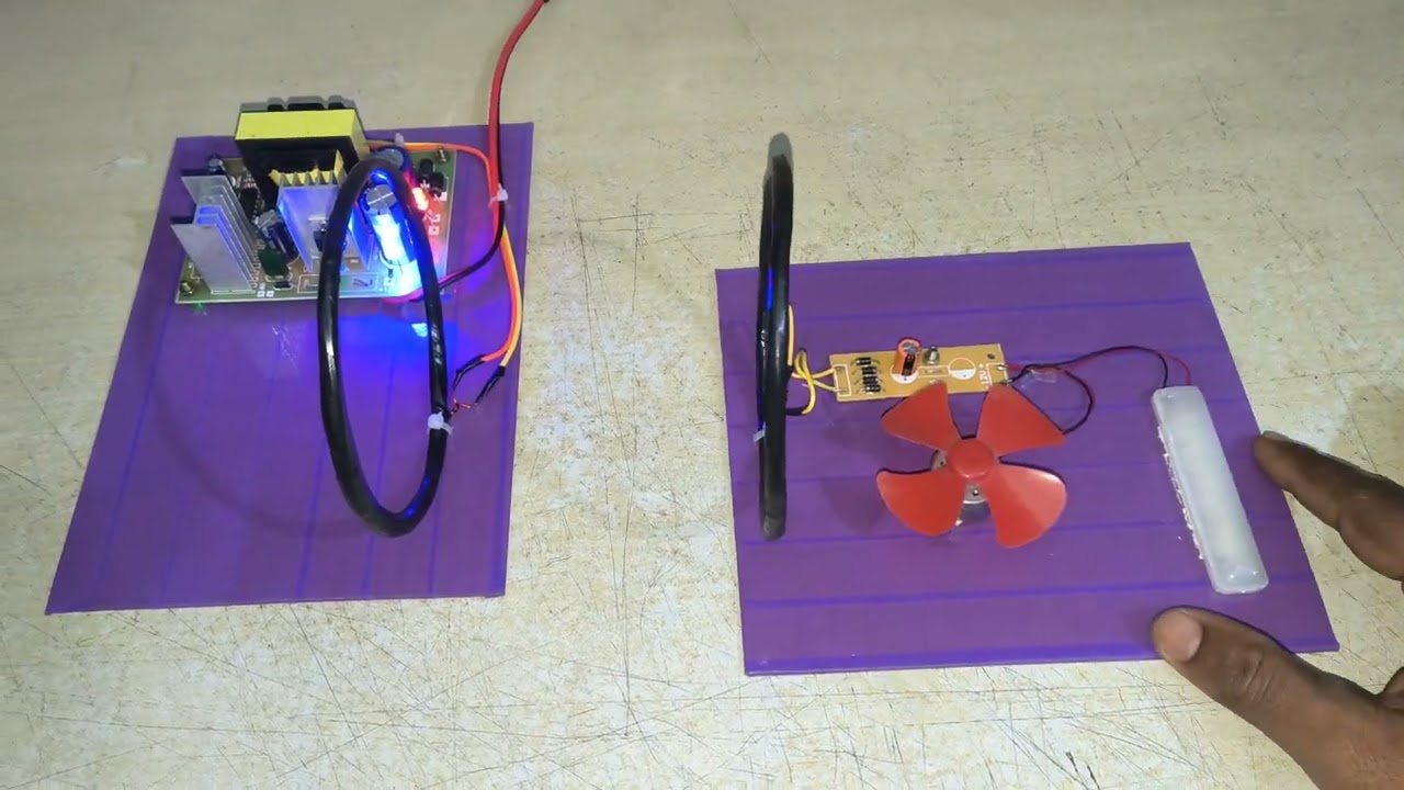 Wireless Power Transfer for Devices | Wireless Power Transmission System Project