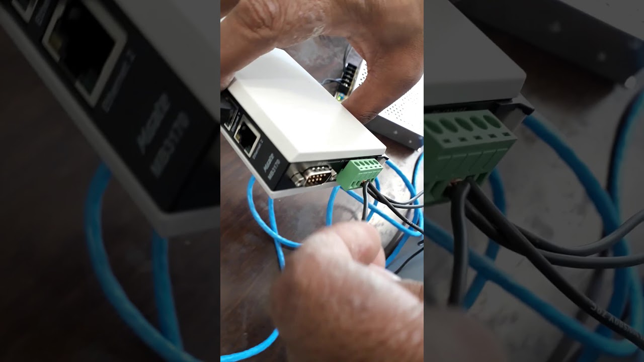 MOXA MB3170 Configuration with Modscan and  Power Meter Modbus RS485