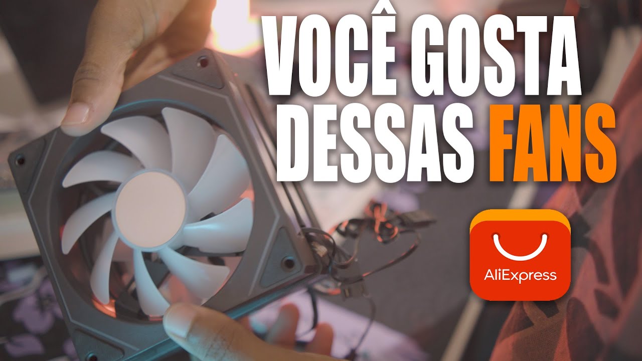 FAN RGB UPSIREN UF 1 PRISM 4 PRO - ARGB INFINITO - ALIEXPRESS - MELHORES FANS DO ALIEXPRESS
