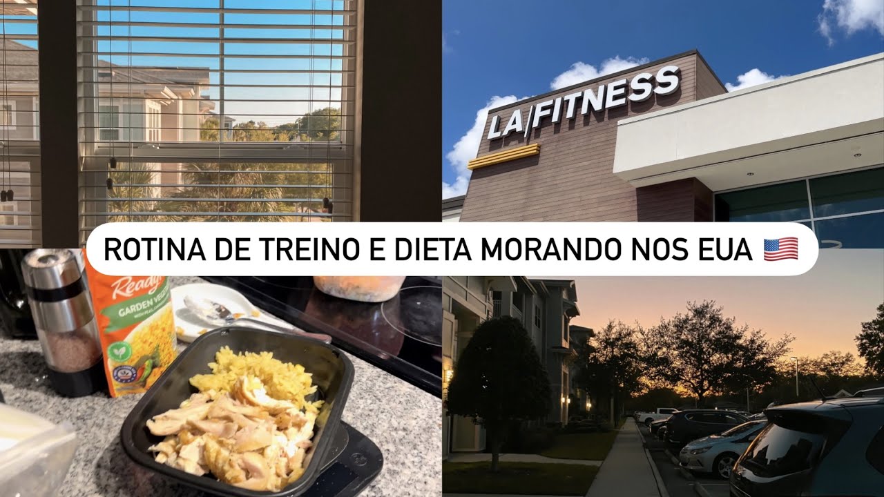 VLOG 008: Rotina de treino e dieta morando nos EUA | Nanda Braga