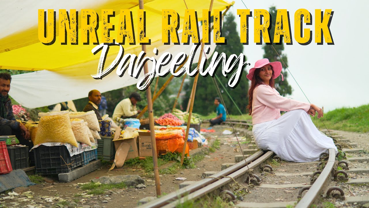 Darjeeling Toy Train Track – Most UNREAL Railway in India 🇮🇳 | All India Road Trip Vlog
