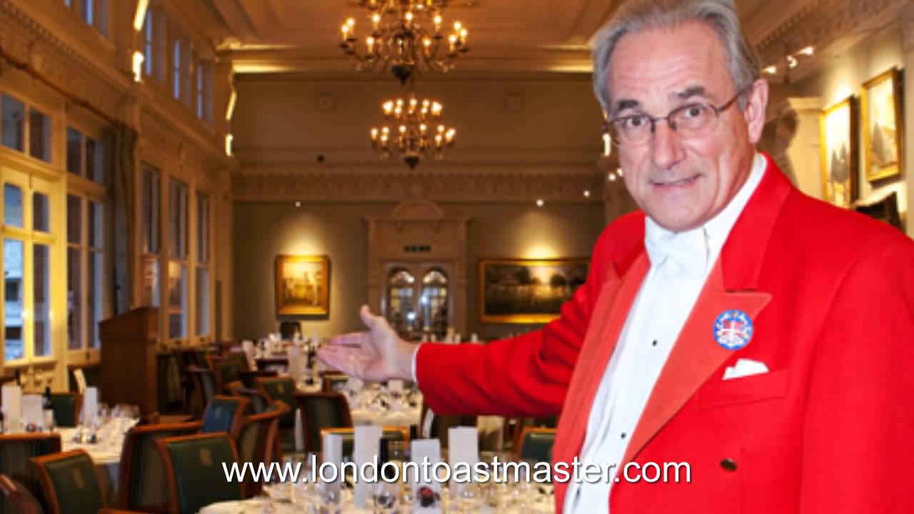 Master Of Ceremonies London : Richard Birtchenll is Your Toastmaster