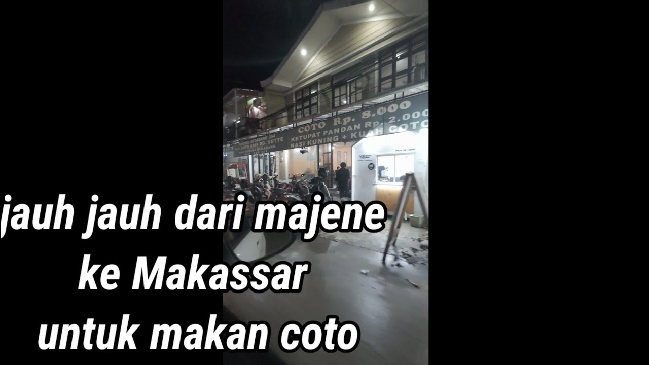 ratusan kilo ditempuh, demi satu mangkuk penuh. Dari Majene ke Makassar 