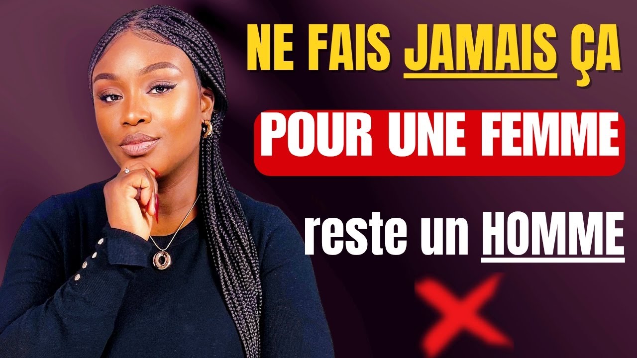 8 COMPORTEMENT QUI TUENT TON POUVOIR MASCULIN. Reste un homme même quand tu aimes #couple #relation
