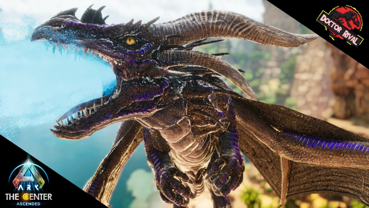 Hydro Dragon full taming || Draconic Chronicles Crossplay || Ark The Center Ascended