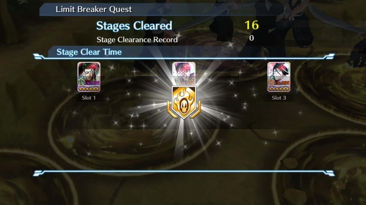 Stage 16 Limit breaker Quest