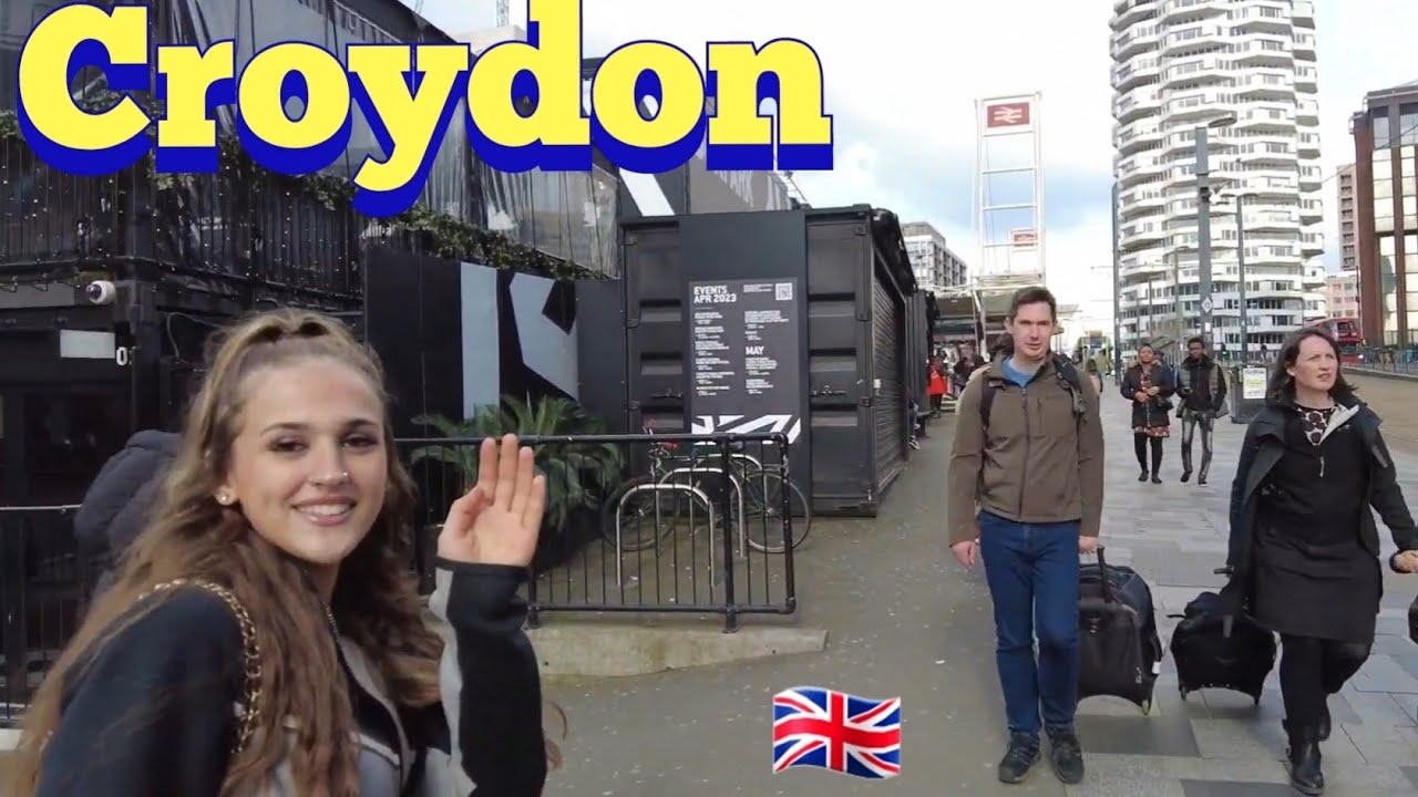 London Walk | CROYDON High Street Walking Tour 🇬🇧