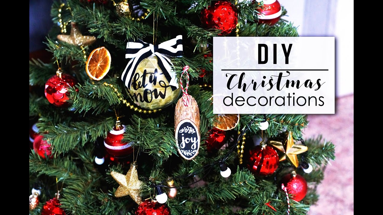 DIY: Как за 5 минут сделать ЁЛОЧНЫЕ ИГРУШКИ🎄Декор Елки