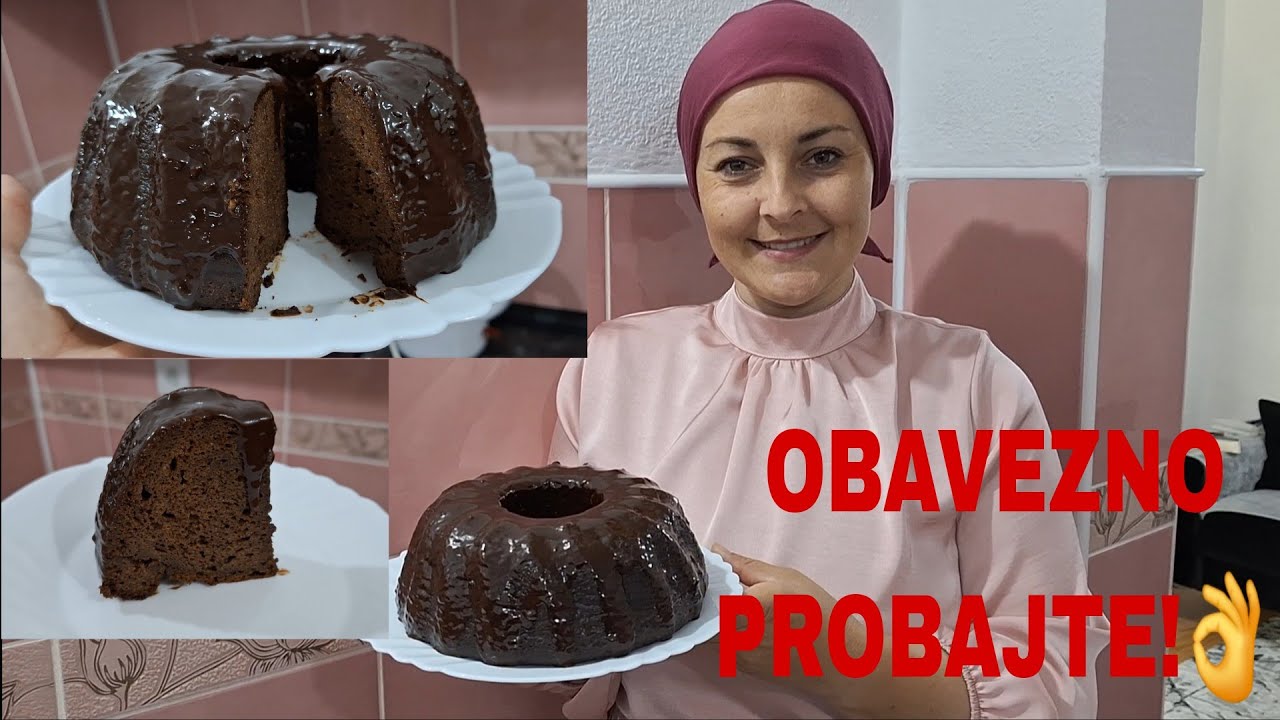 Najbolji❤️ČOKOLADNI KUGLOF❤️koji sam probala i pravila👌💯mjera na čaše👍OBAVEZNO PROBAJTE😉