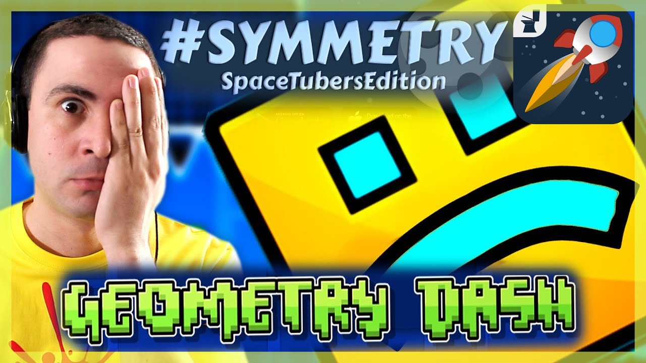Παιχνίδι με Youtubers! (Symmetry + Geometry Dash)