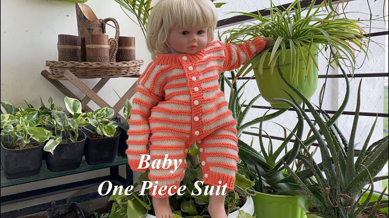 Knitting Jumpsuit in two colours ||
