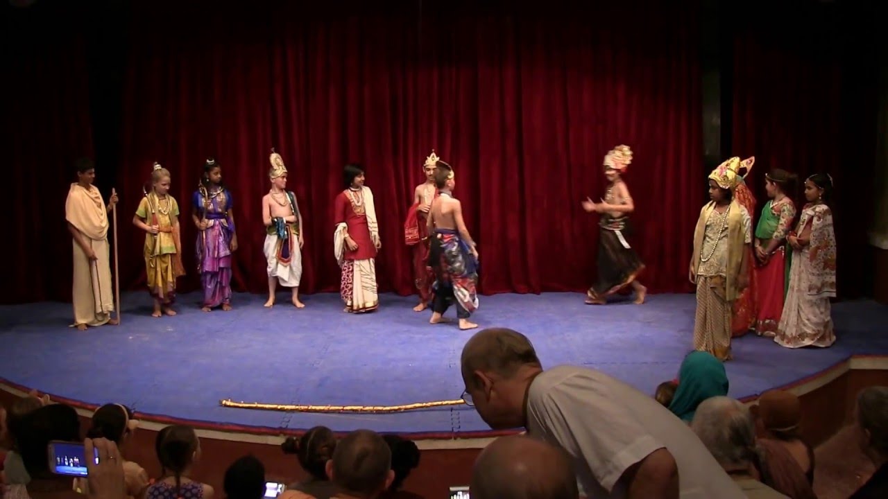 Ramayana Drama by Mayapur kids.