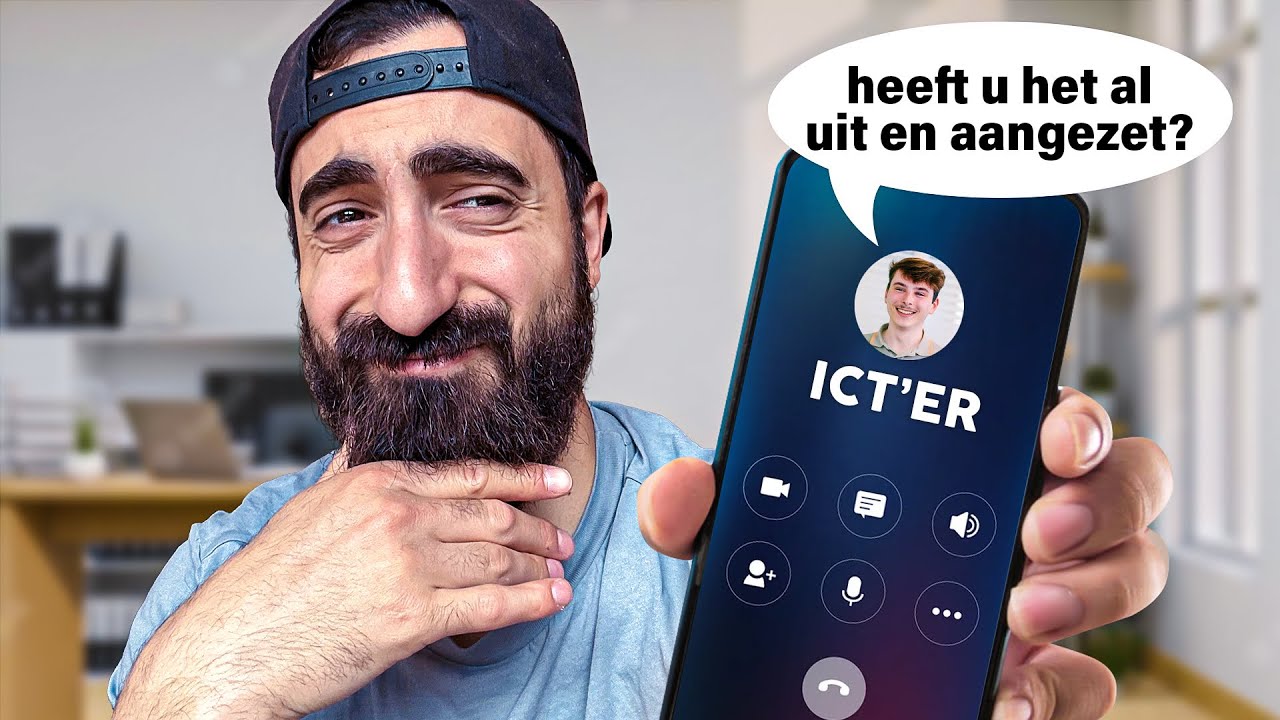 Ik BEL NEDERLANDSE ICTers en stel IRRITANTE VRAGEN&hellip;