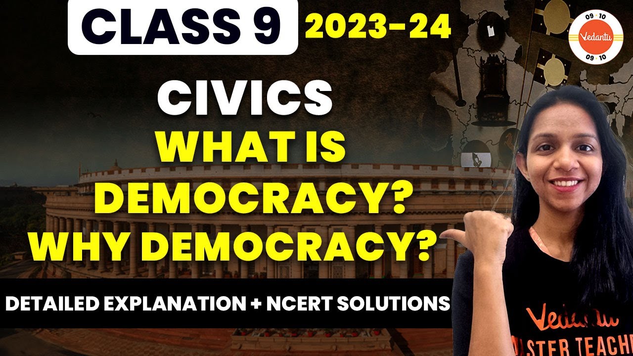 What is Democracy? | Why Democracy? | CBSE Class 9 SST | NCERT Civics Class 9th Preparation