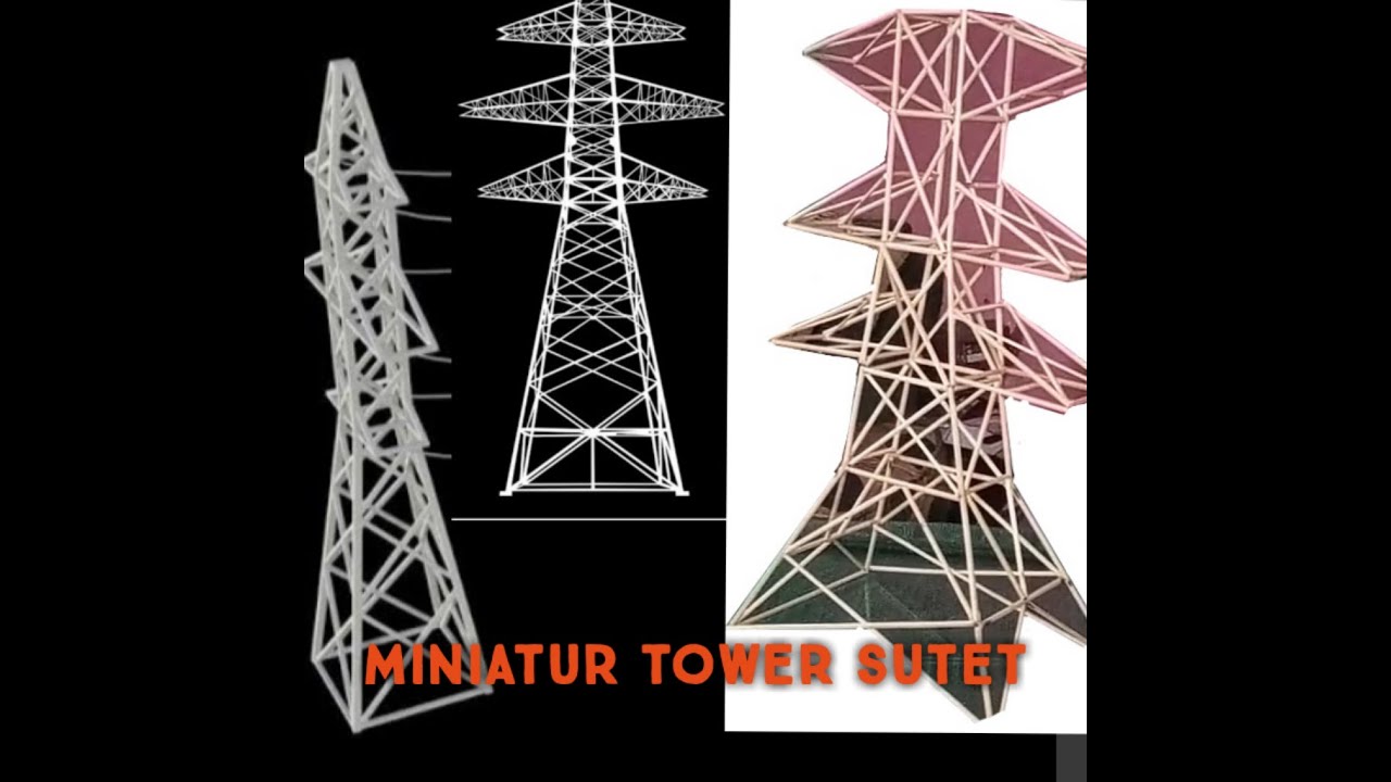 #Miniaturtower #Kerajinandaritusuksate Miniatur tower SUTET
