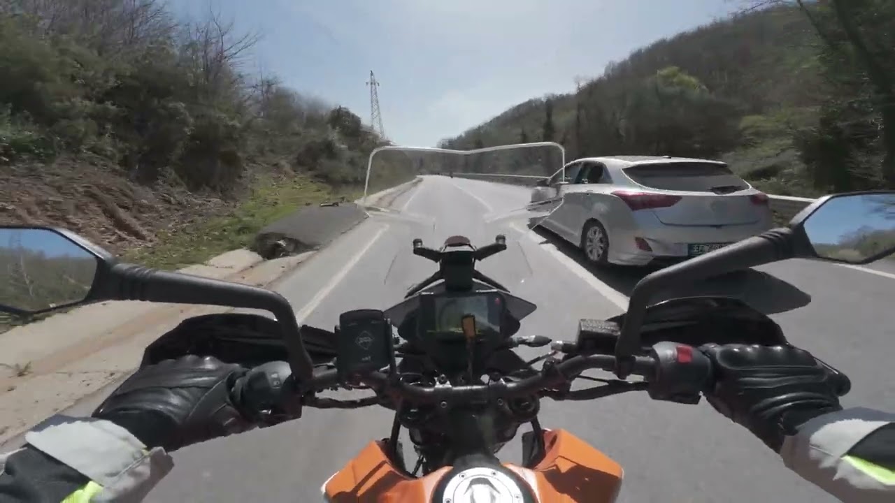 ART MotoAkademi Grup Sürüşü | İmrendere - Teke Yolu | KTM 250 Adventure (4K)