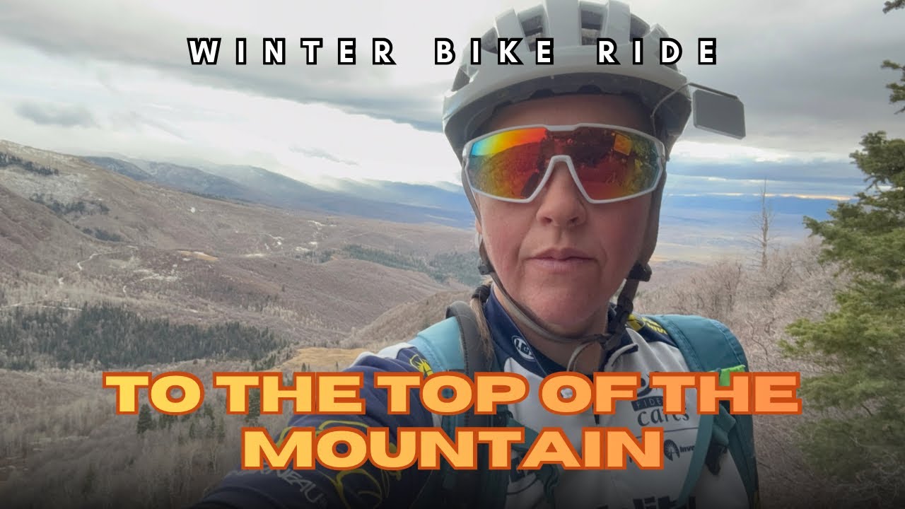 I Thought I Could, So I did! I Biked The Mountain In December! 