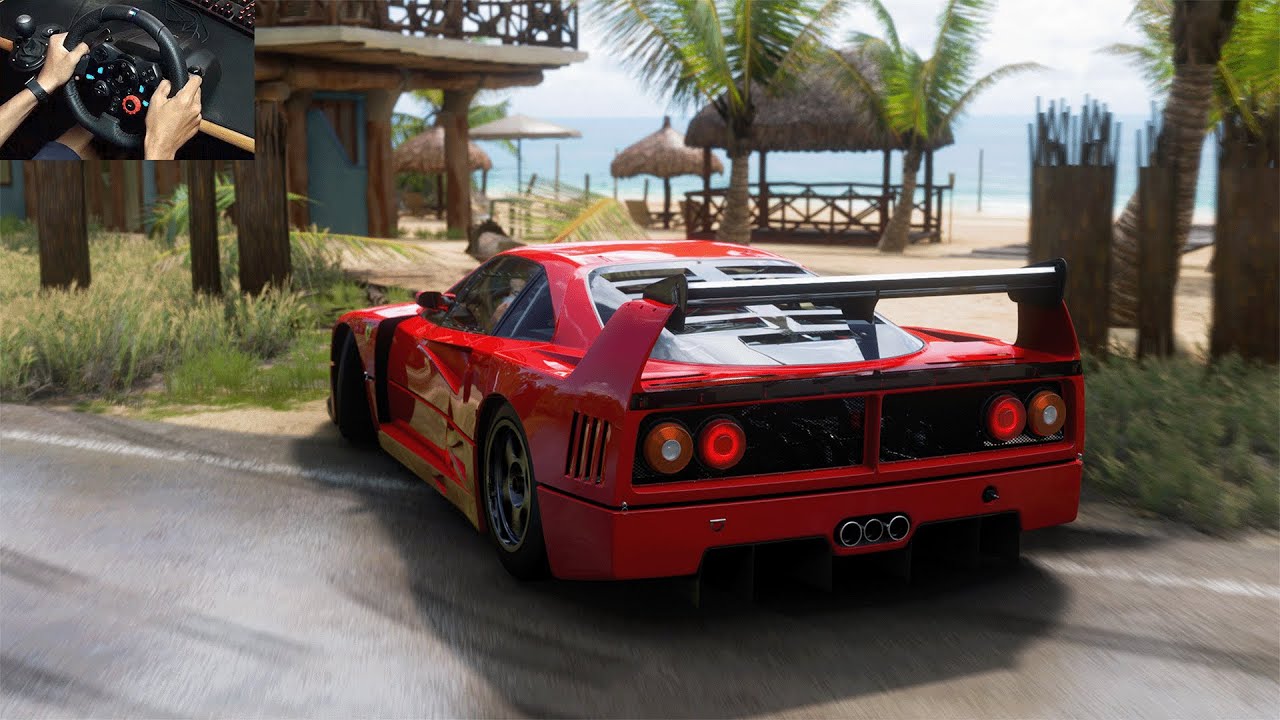 691HP Ferrari F40 Competizione — Turbo V8 Race Legend! | Forza Horizon 5 Logitech G29 Wheel Gameplay