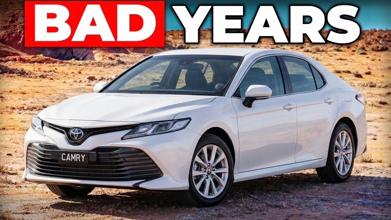 Годы выпуска Toyota Camry, которых следует избегать (лучшие и худшие годы).