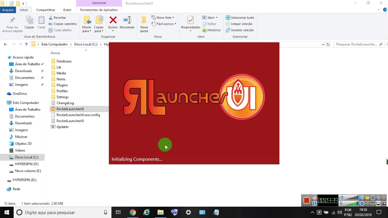 Atualizar HyperLaunchHQ para RocketLauncher