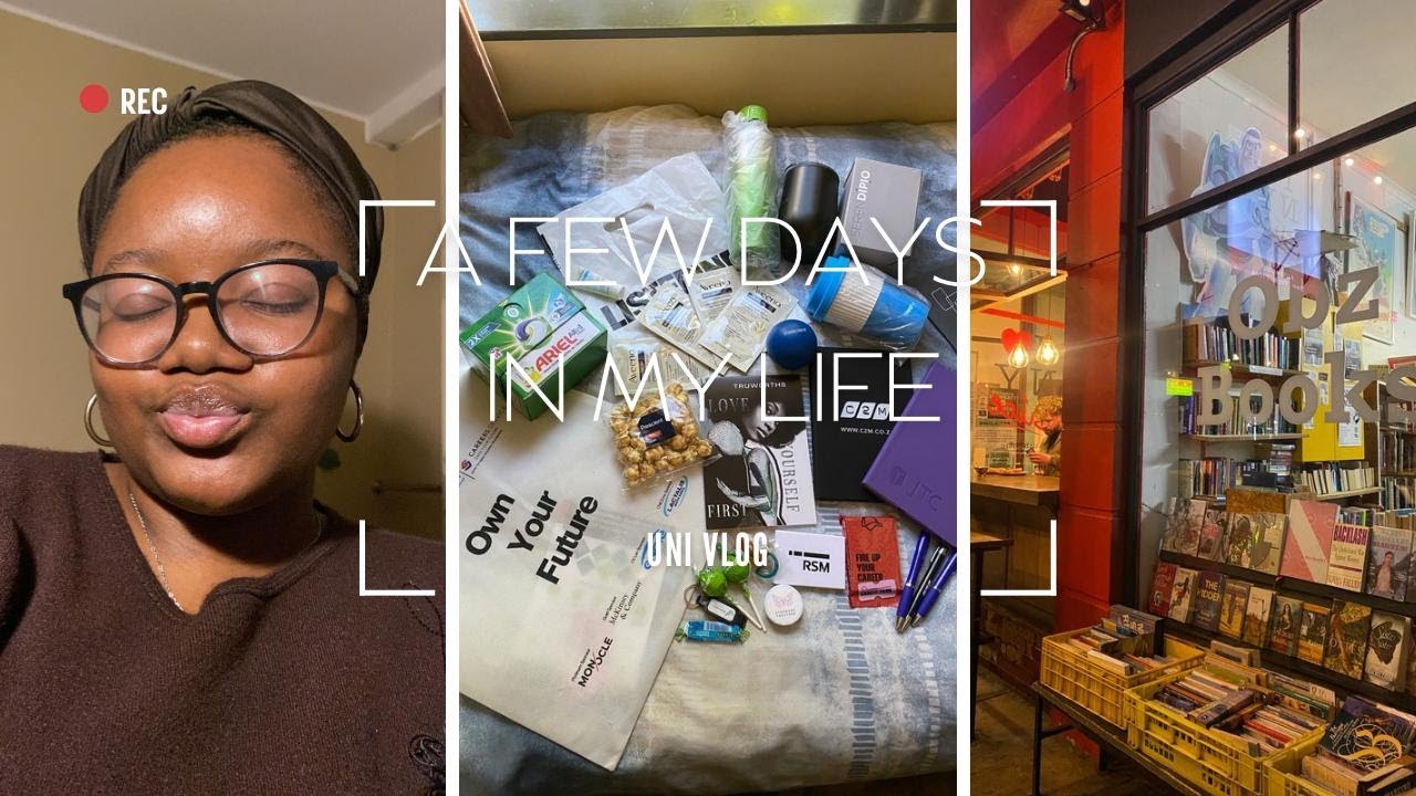 A FEW DAYS IN THE LIFE OF A UCT MEDICAL STUDENT|| UCT EXPO|| 📦Unboxing| Poetry night 🦋📚🩺