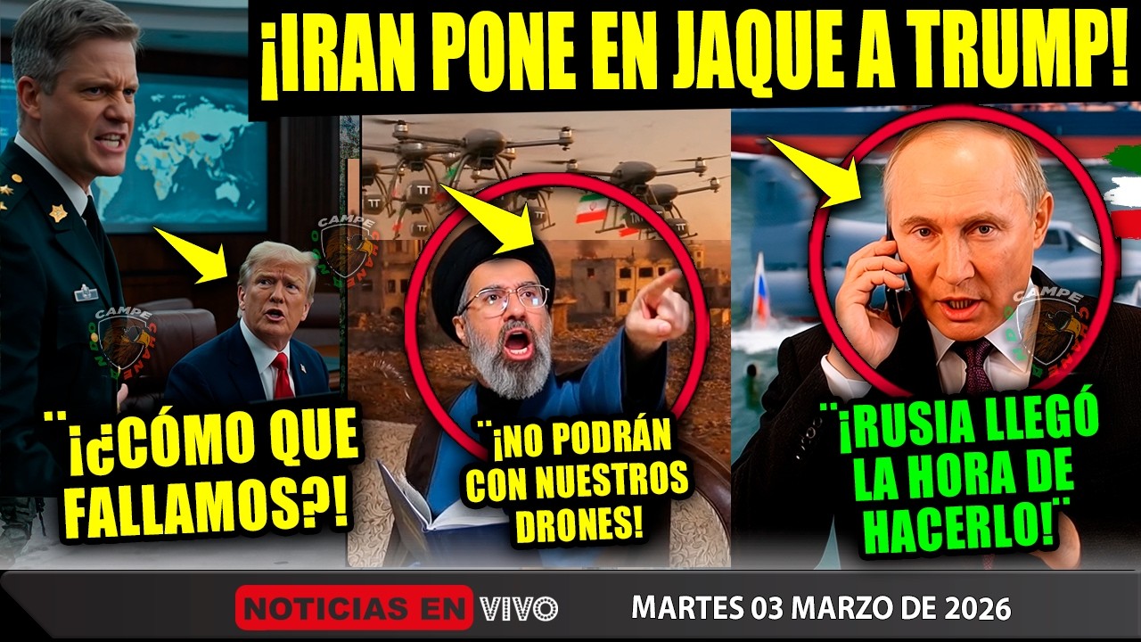 TRUMP ¡DERRIBAN AVIONES DE EU! IRAN SACA ENJAMBRE DE DRONES ¡RUSIA Y CHINA SALEN! ¡PETROLEO AL CIELO