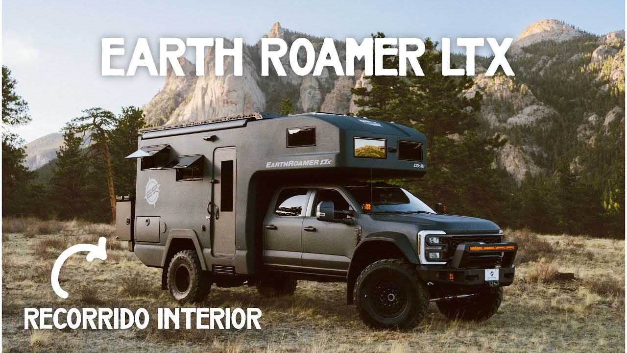 Dentro de la Minicasa Terrestre más LUJOSA! EarthRoamer Ltx