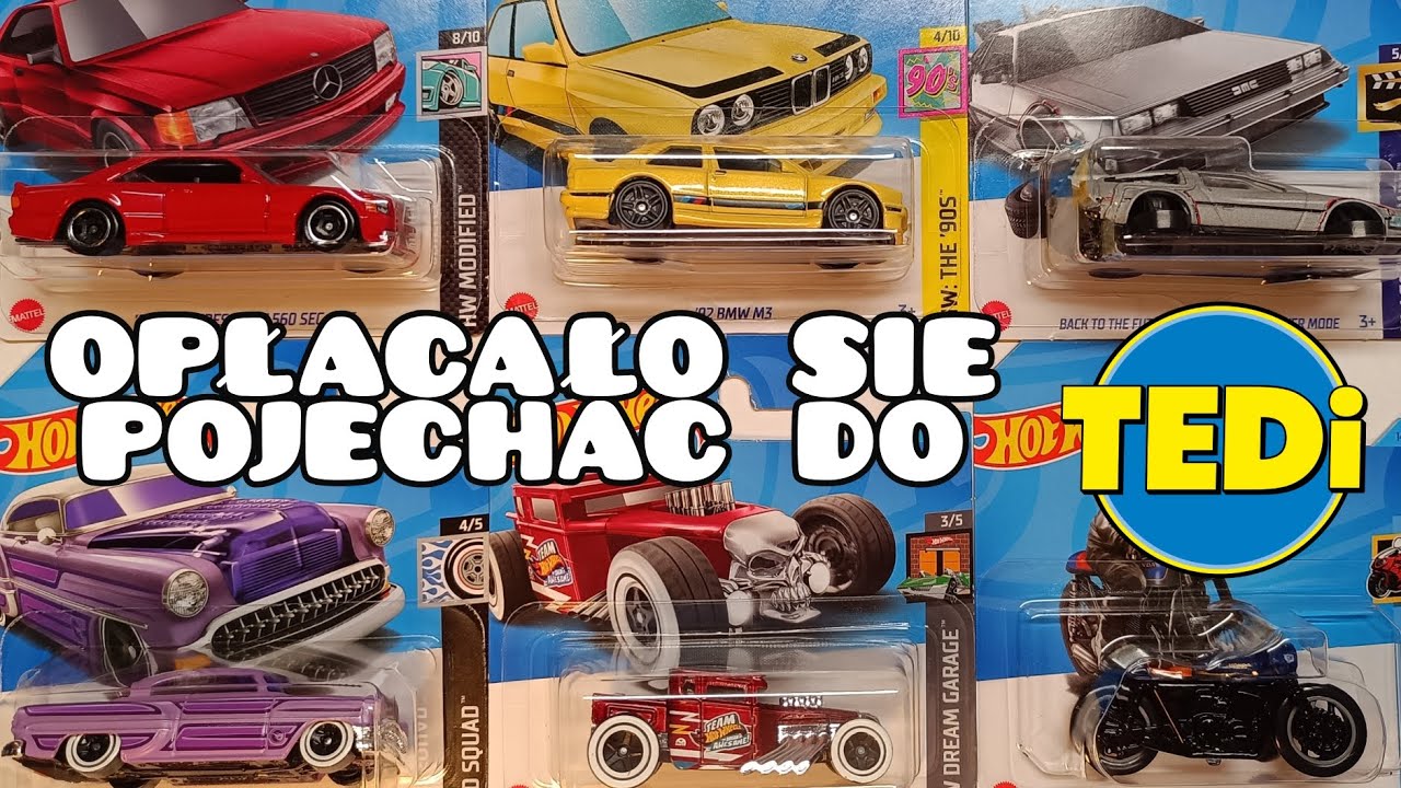 Rozpakowałem 2 kartony w TEDI | POLOWANIE HOT WHEELS