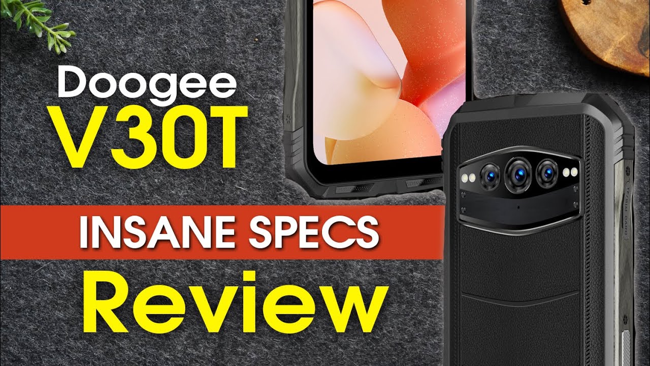 DOOGEE V30T Review | Rugged Phone With INSANE SPECS!!! | H2TechVideos