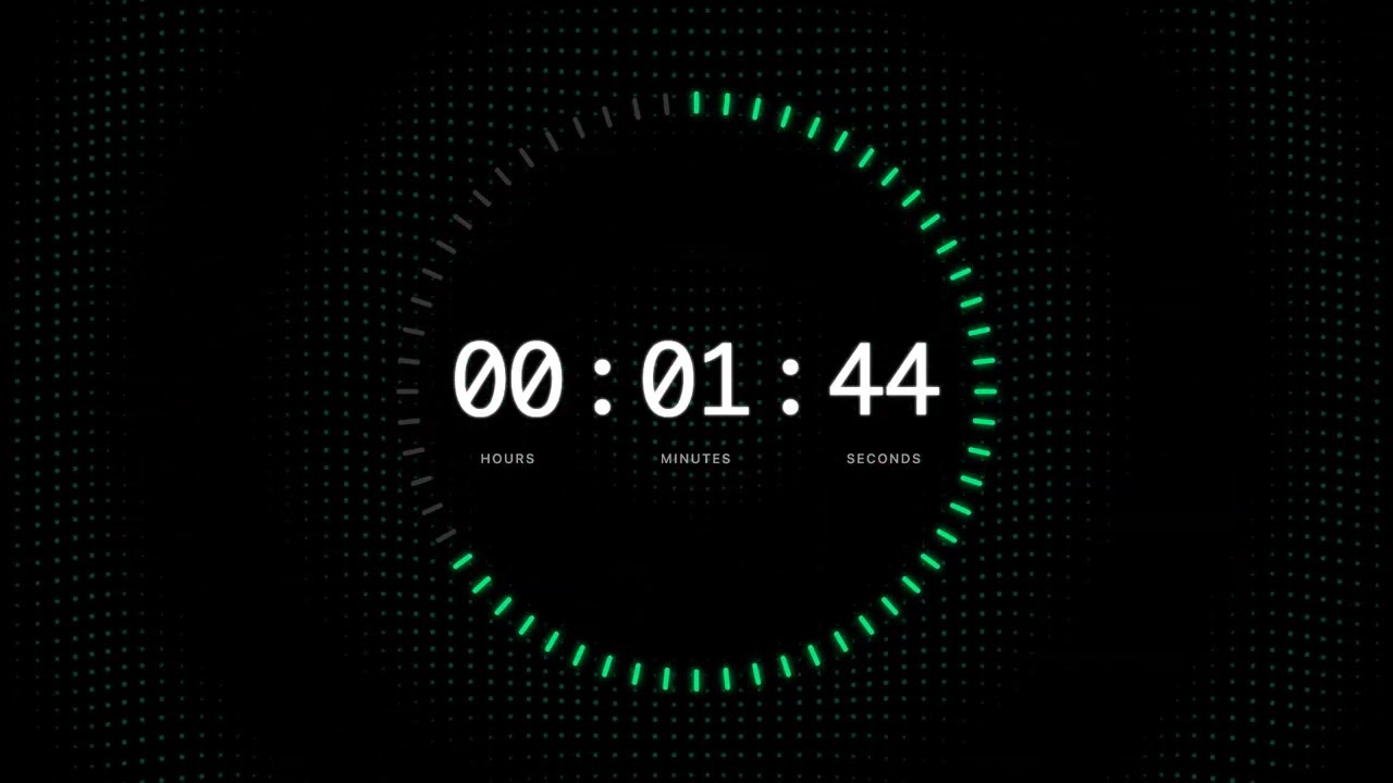 5 Minute Timer 🔔 Clean Countdown (Minimal Design)