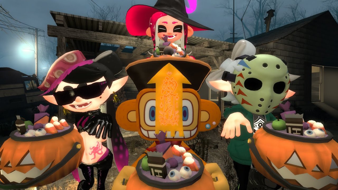 [Splatoon GMOD] Trick or Treat!