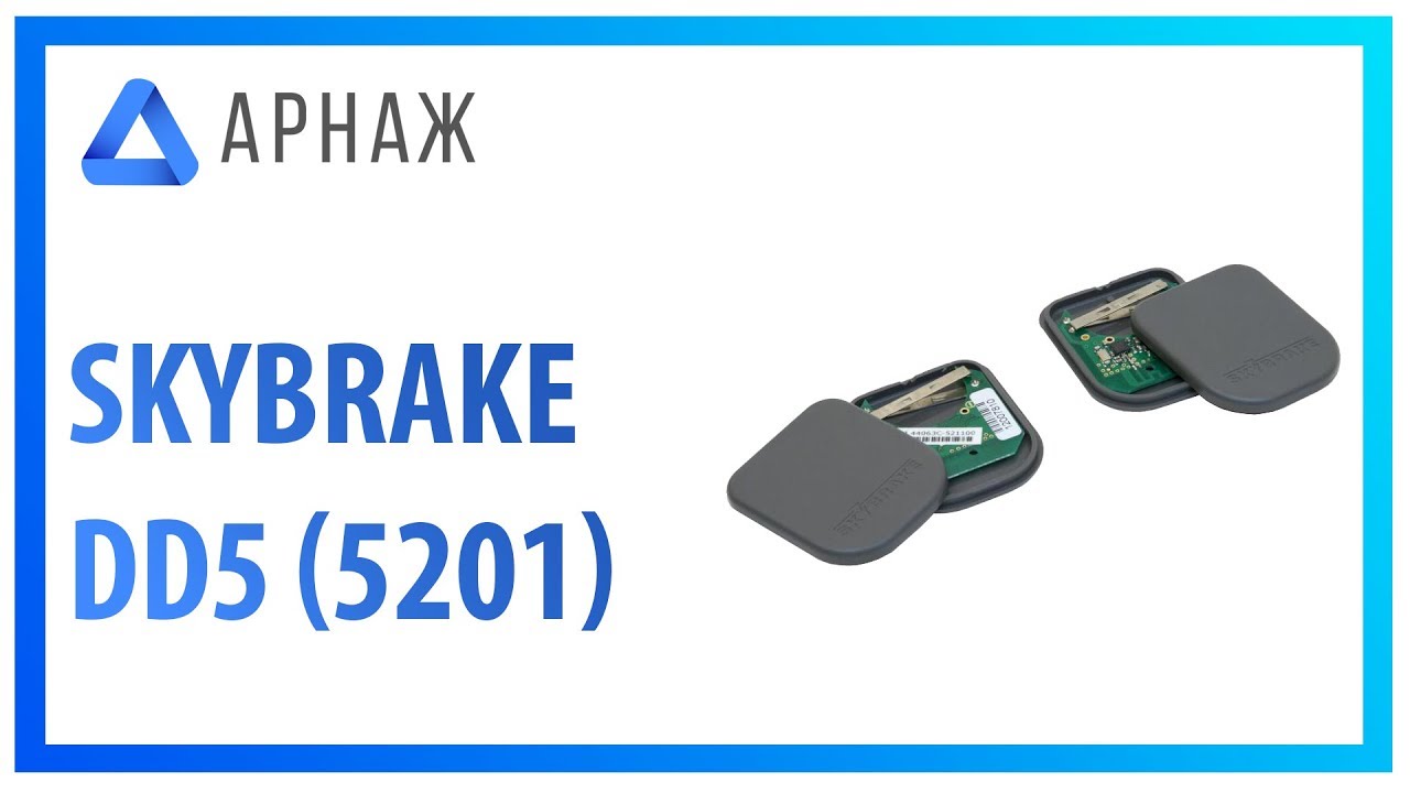 Skybrake DD5 (5201) Иммобилайзер. Комплектация