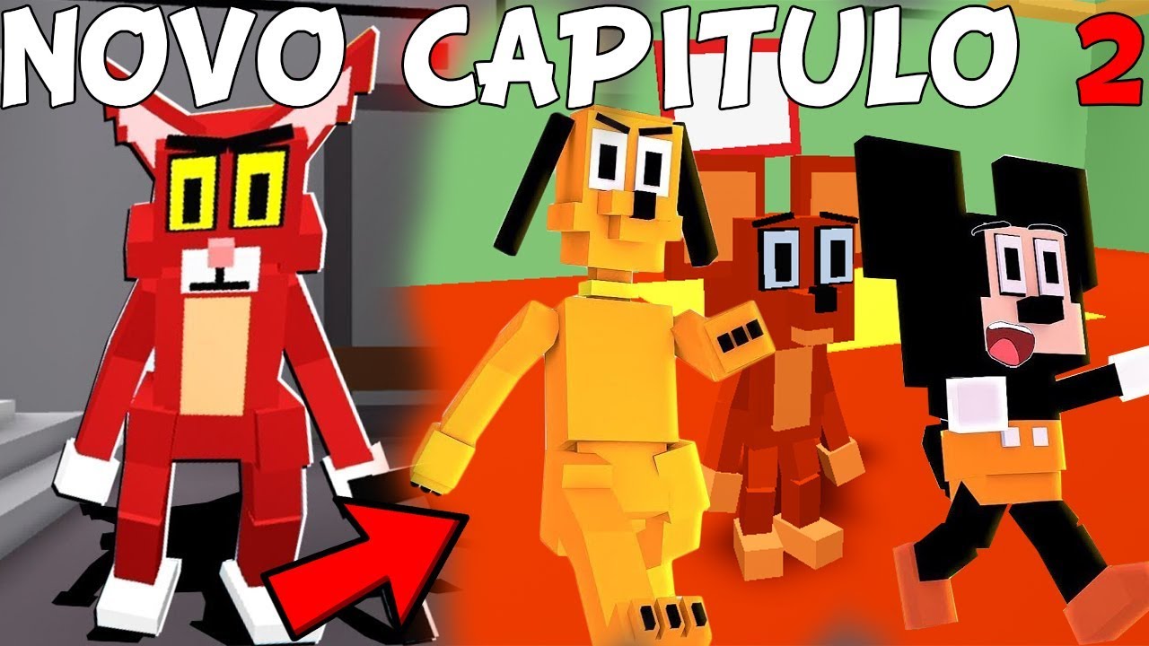 NOVO CAPITULO 2!! ESTAMOS NA CASA DO MICKEY E DO PLUTO!! - Roblox Kitty - NightExtreme